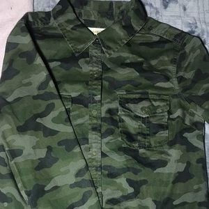 Camouflage Denim Jacket